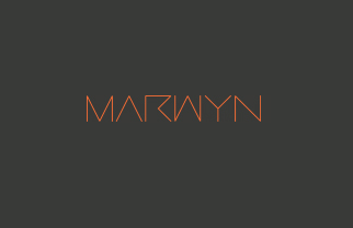 marwyn logo against a black background