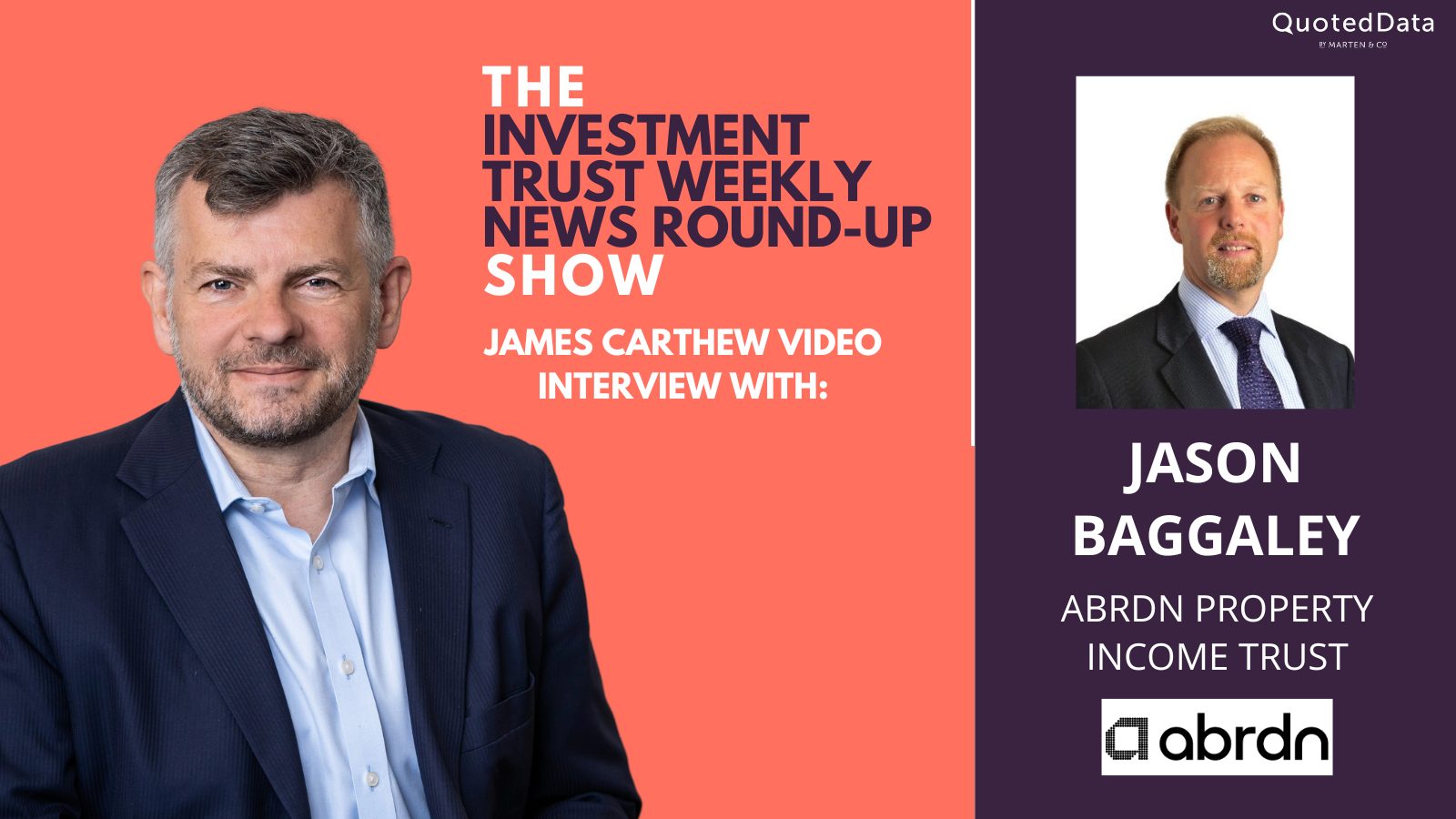 Interview with Jason Baggaley from abrdn Property Income Trust – QuotedData - Thumbnail image