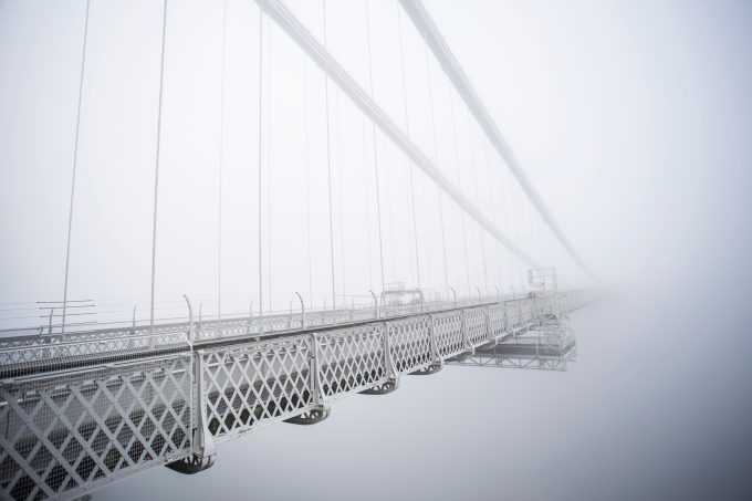Thick,September,Fog,Plunged,The,Clifton,Suspension,Bridge,Into,A