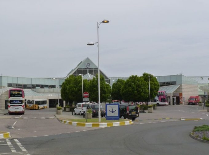 front of the gyle centre in edinburgh