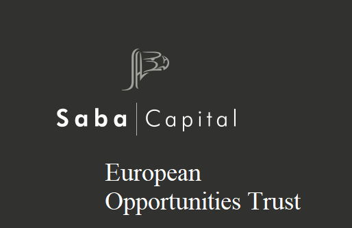 logos for saba capital and european opportunities