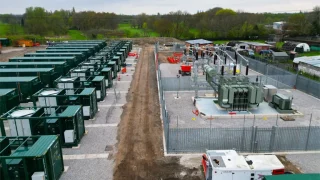 a battery storage project