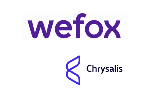 wefox and chrysalis logos