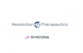 logos for resolution therapeutics and syncona