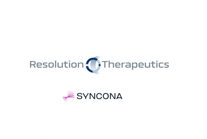 logos for resolution therapeutics and syncona