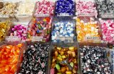 a selection of sweets in a sweet shop