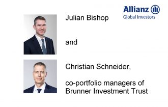 head shots of julian bishop and christian schneider, managers of Brunner