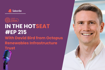 David Bird from Octopus Renewables Infrastructure Trust
