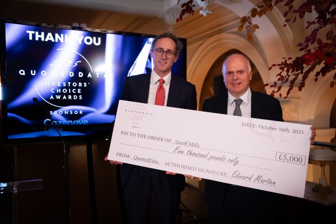 QuotedData Investors’ Choice Awards