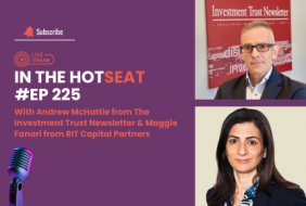 Andrew McHattie, Investment Trust Newsletter & Maggie Fanari, RIT Capital Partners