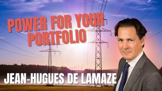 Jean-Hugues de Lamaze from Ecofin Global Utilities and Infrastructure