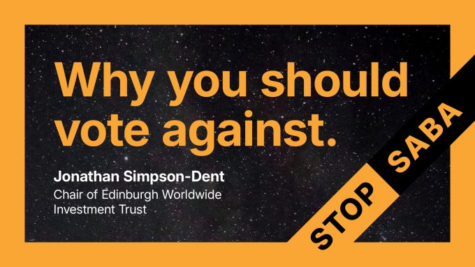 QuotedData - Edinburgh Worldwide: why shareholders must vote AGAINST SABA