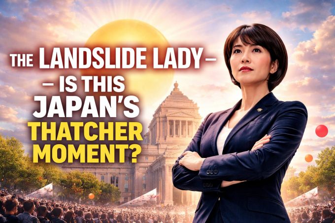 The Landslide Lady - Is this Japan's Thatcher Moment? JFJ JPMorgan Japanese