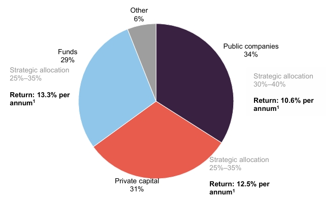 Figure 6: Split of portfolio by type as at 31 January 2026