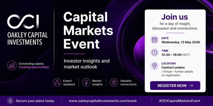 Oakley Capital Markets Event - 13th May 2026